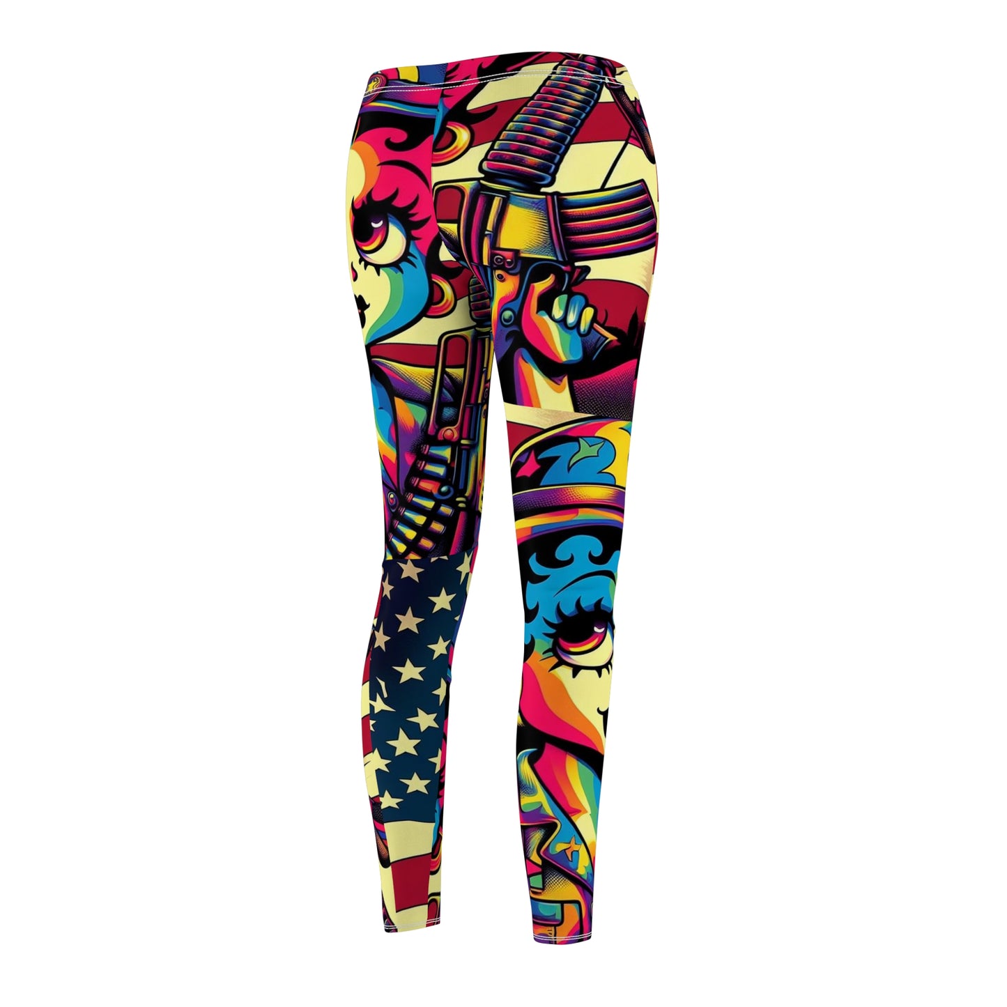 Leggings - Betty Boop Soldier Print