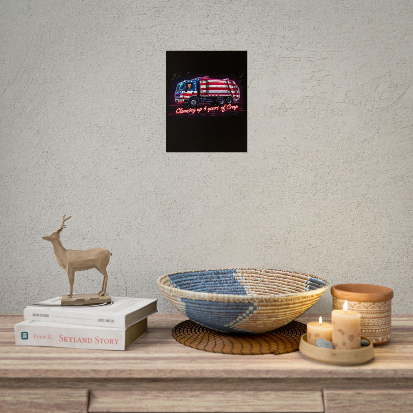 Taking Out The Trash - Trump Poster