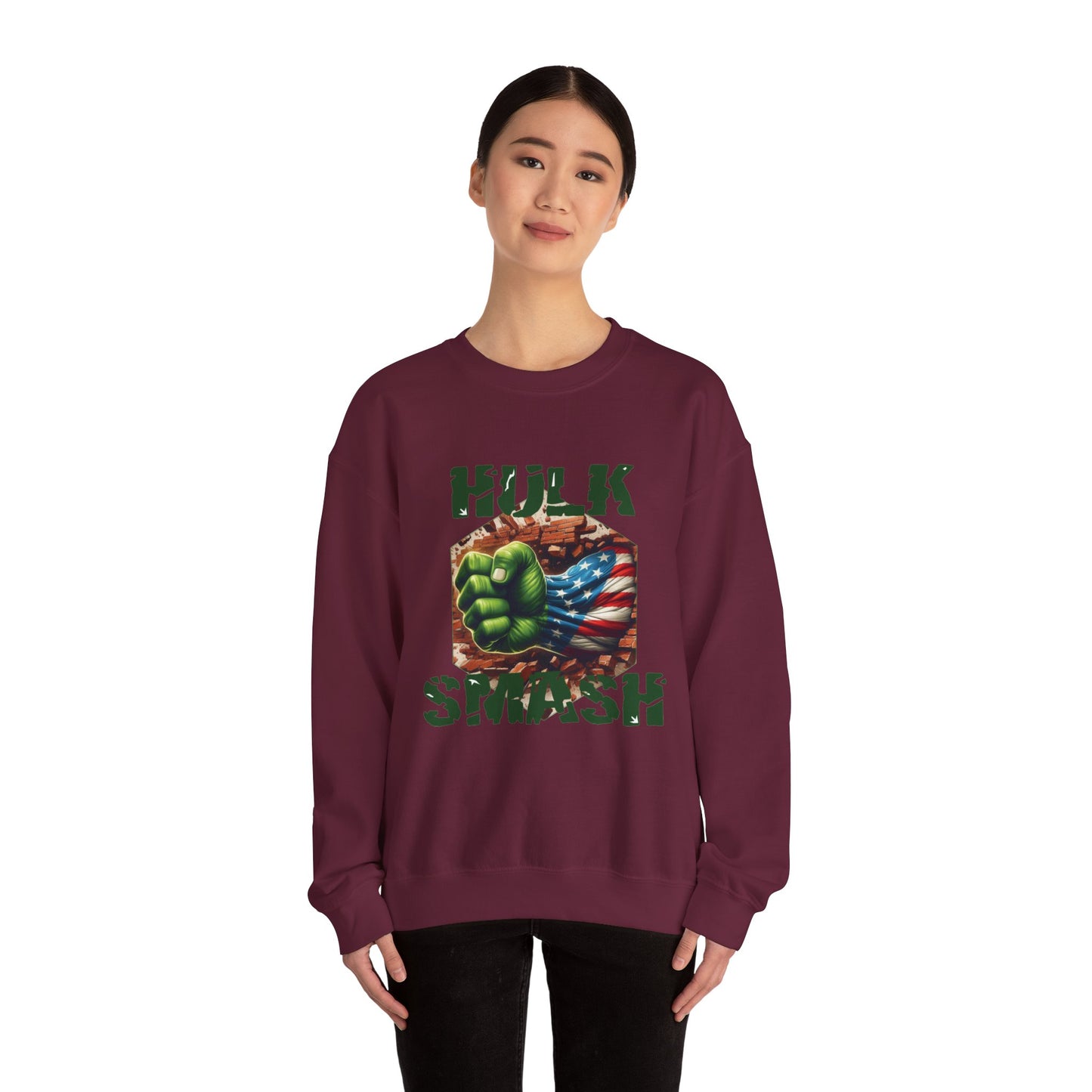 Amerikan Hulk - Unisex Heavy Blend™ Crewneck Sweatshirt
