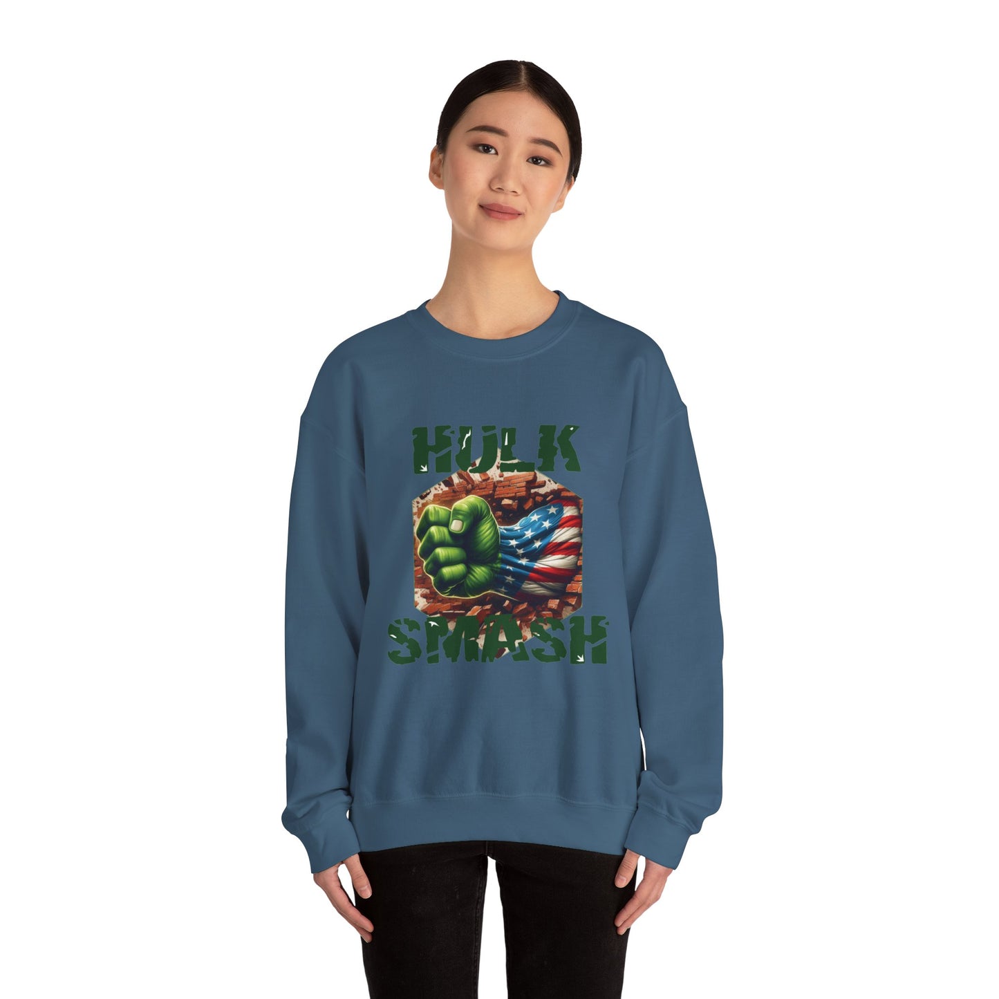 Amerikan Hulk - Unisex Heavy Blend™ Crewneck Sweatshirt
