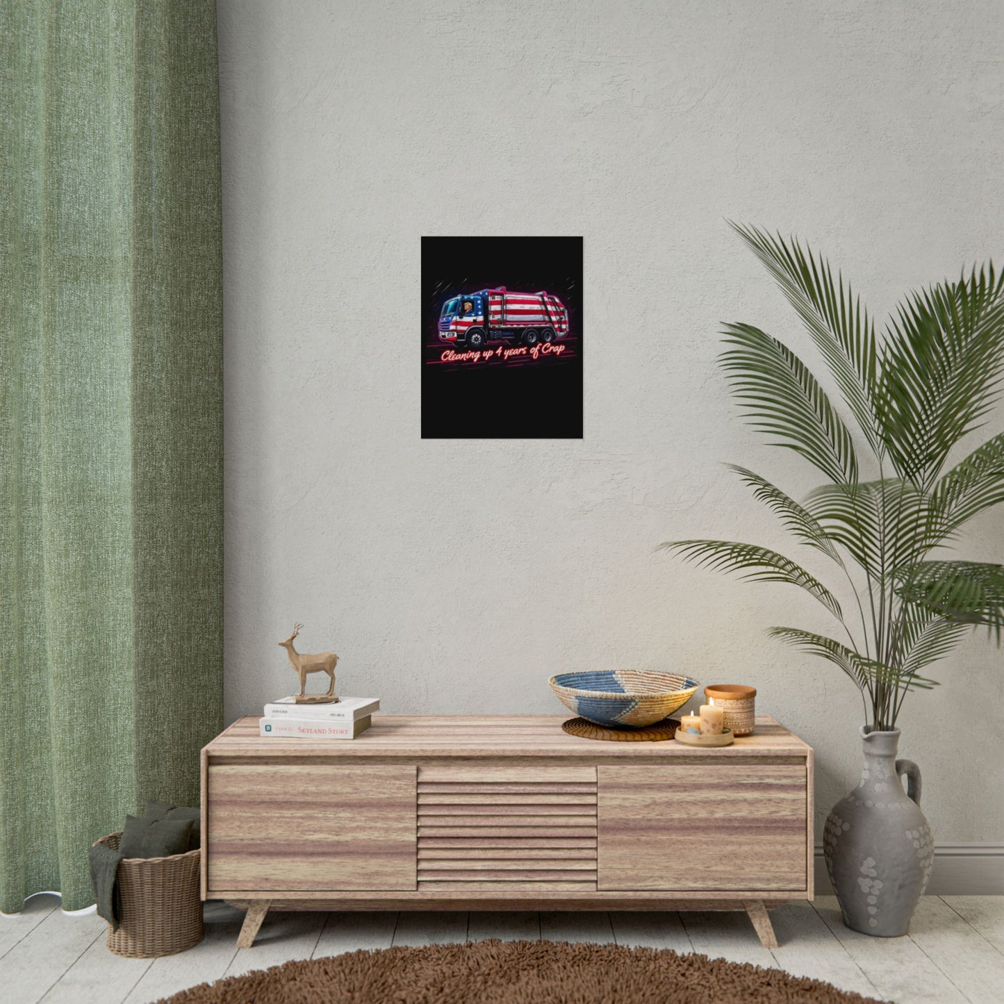 Taking Out The Trash - Trump Poster