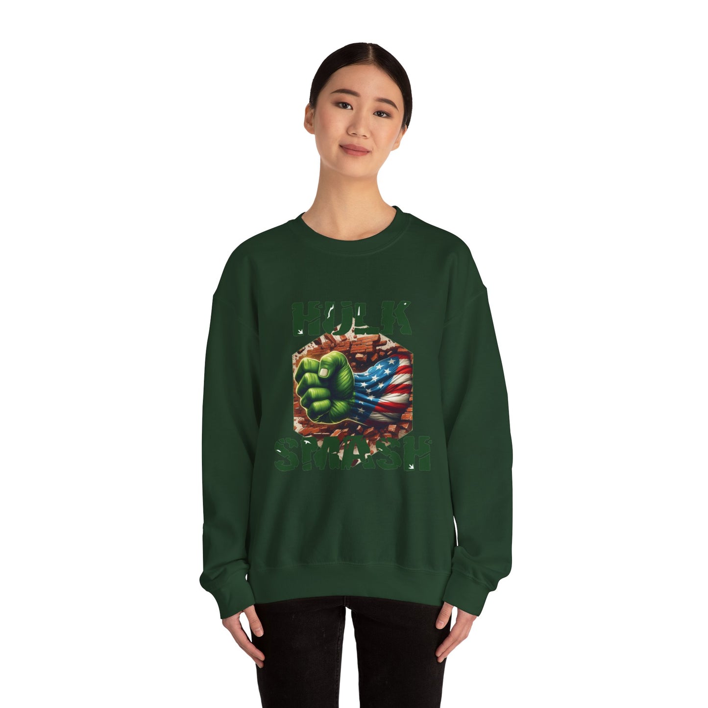 Amerikan Hulk - Unisex Heavy Blend™ Crewneck Sweatshirt