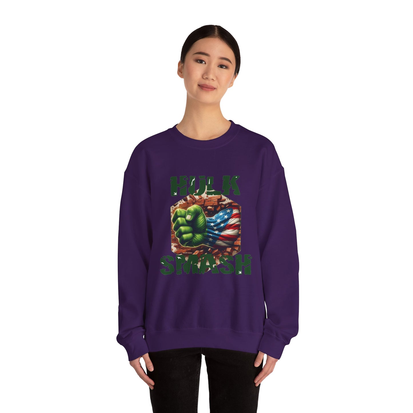 Amerikan Hulk - Unisex Heavy Blend™ Crewneck Sweatshirt