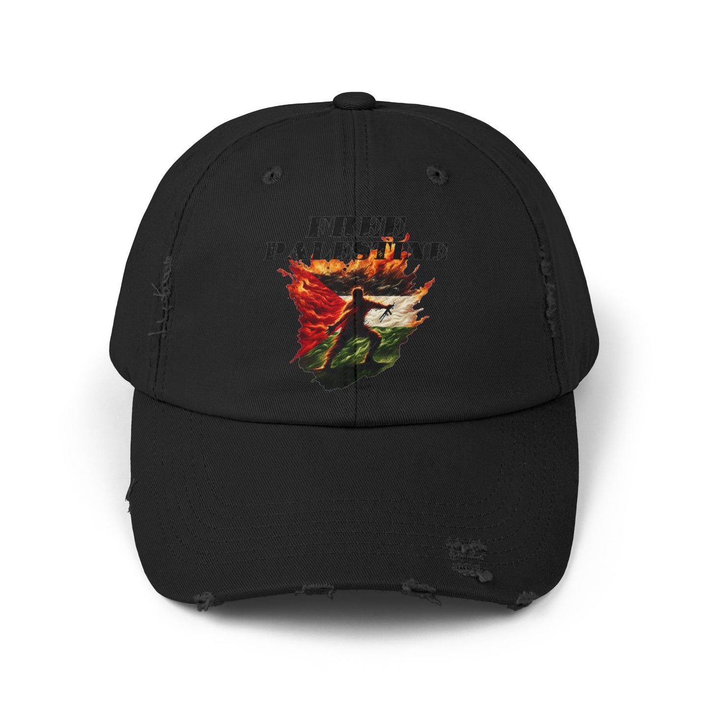 Unknown Casualty Free Palestine Distressed Hat