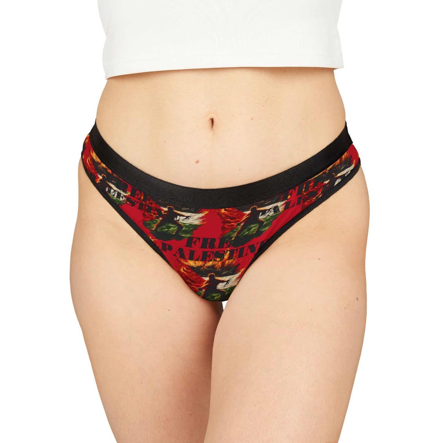 Unknown Casualty Free Palestine Thong