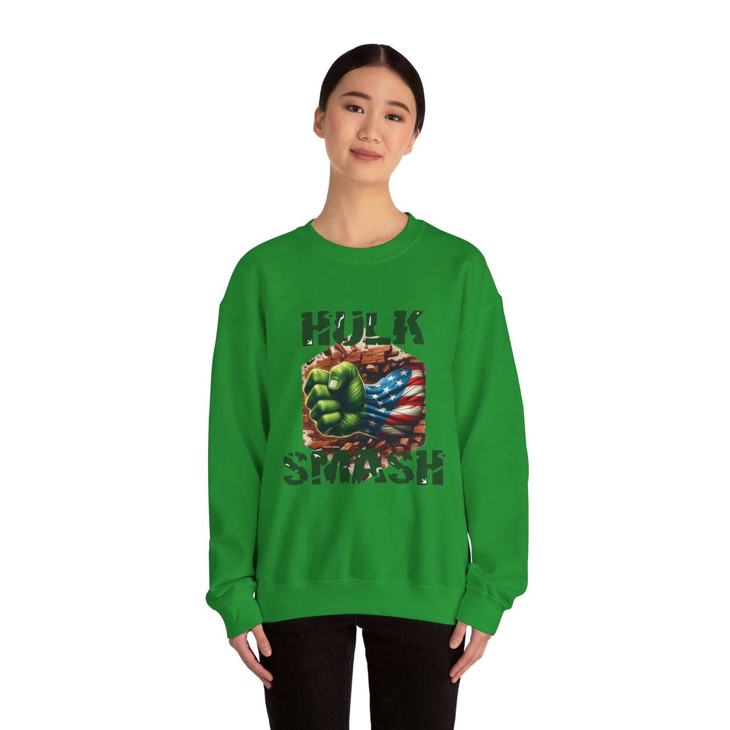 Amerikan Hulk - Unisex Heavy Blend™ Crewneck Sweatshirt