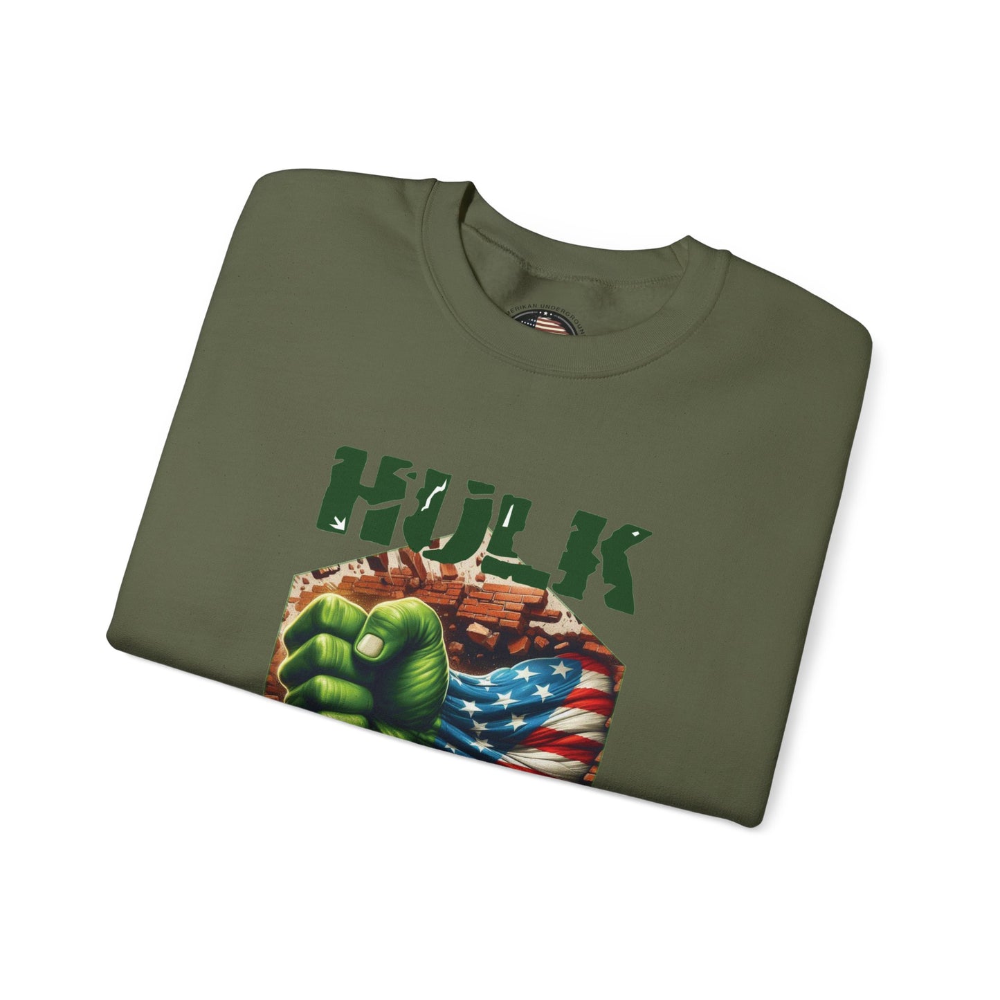 Amerikan Hulk - Unisex Heavy Blend™ Crewneck Sweatshirt