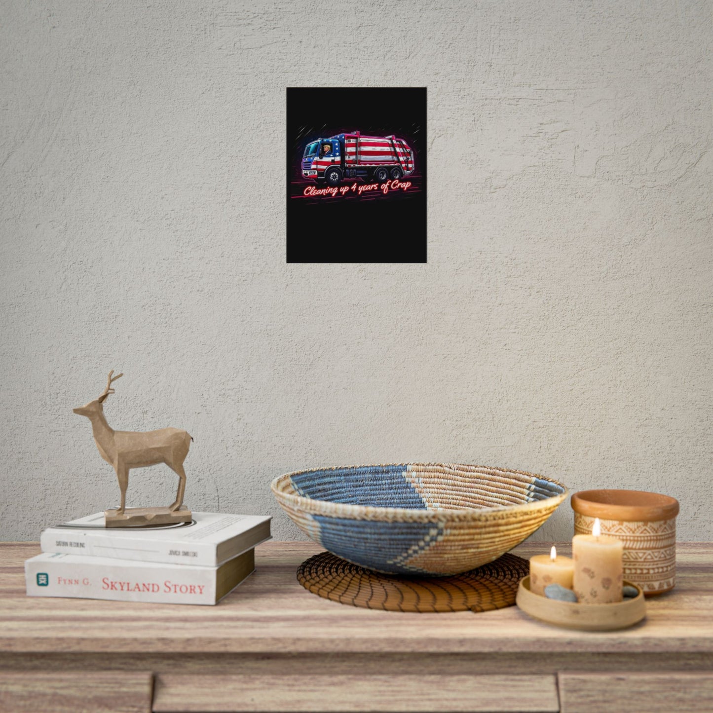 Taking Out The Trash - Trump Poster