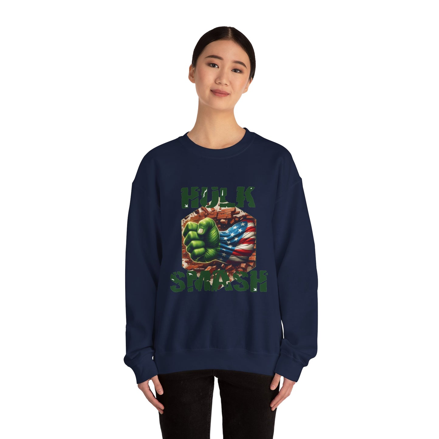 Amerikan Hulk - Unisex Heavy Blend™ Crewneck Sweatshirt
