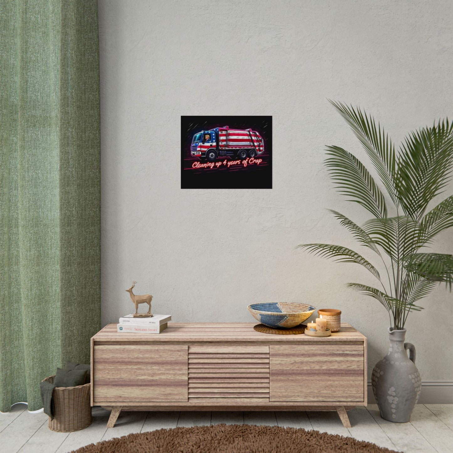 Taking Out The Trash - Trump Poster