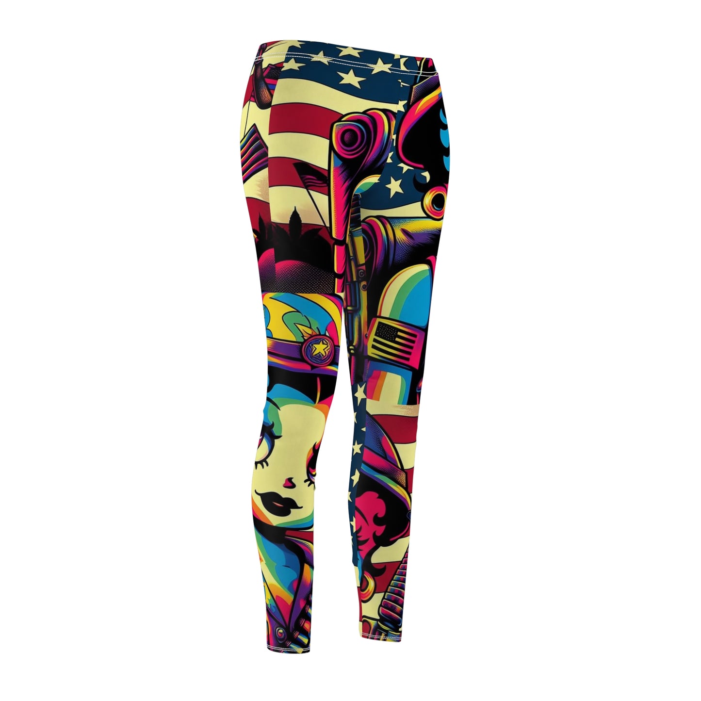 Leggings - Betty Boop Soldier Print