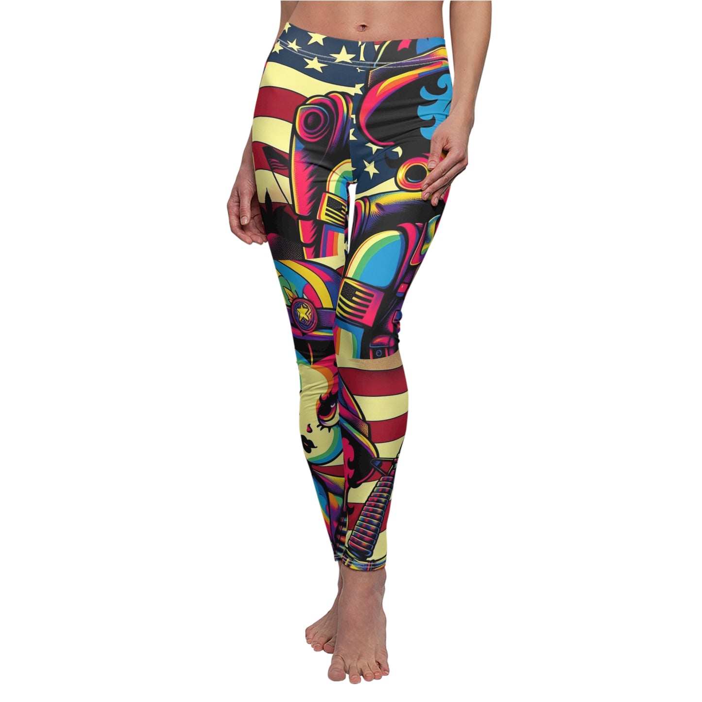 Leggings - Betty Boop Soldier Print