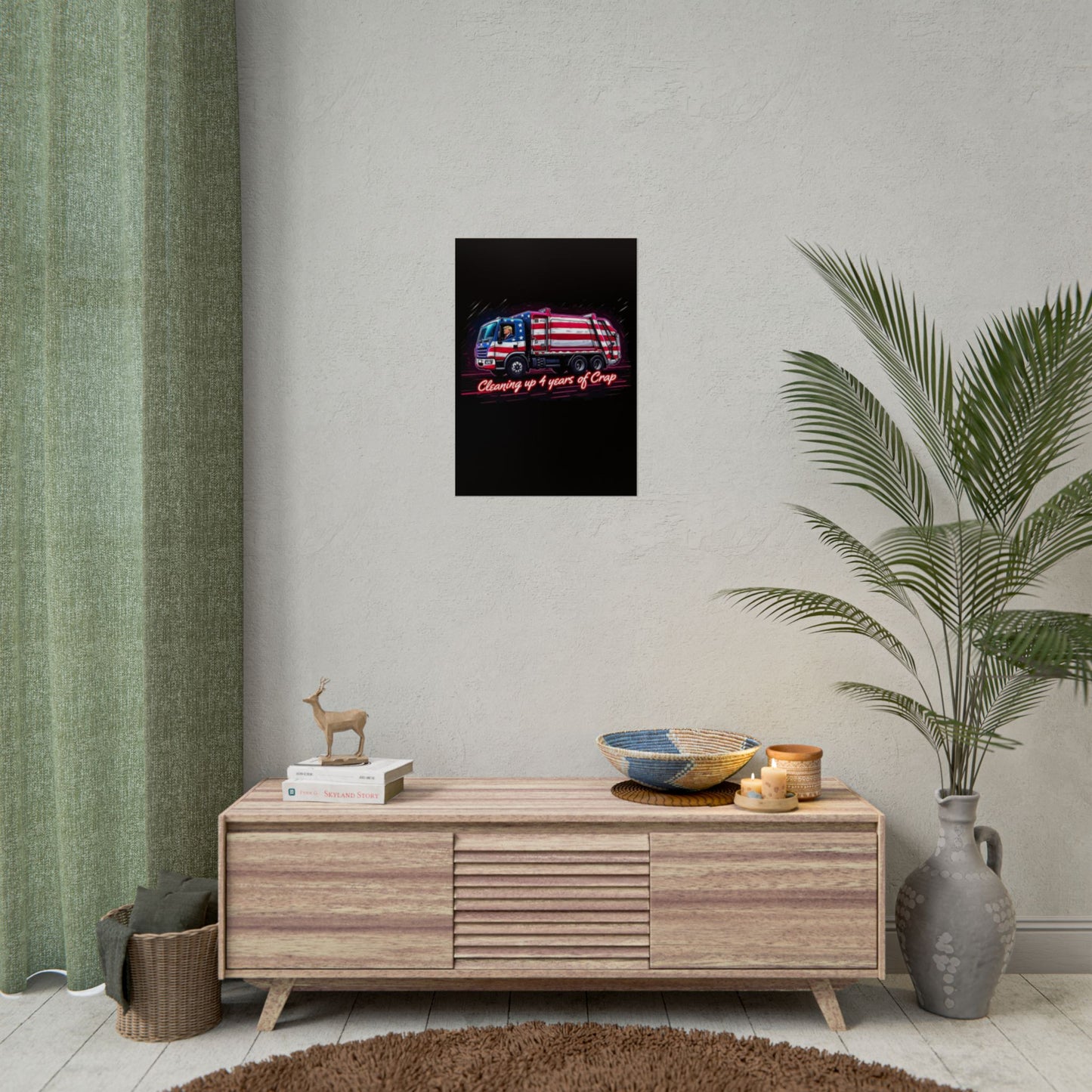 Taking Out The Trash - Trump Poster