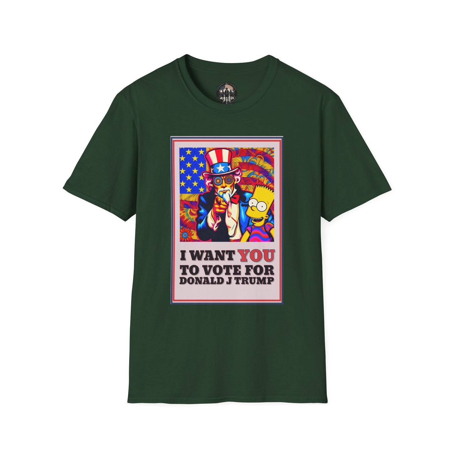 Bart 4 Trump Unisex Softstyle T-Shirt