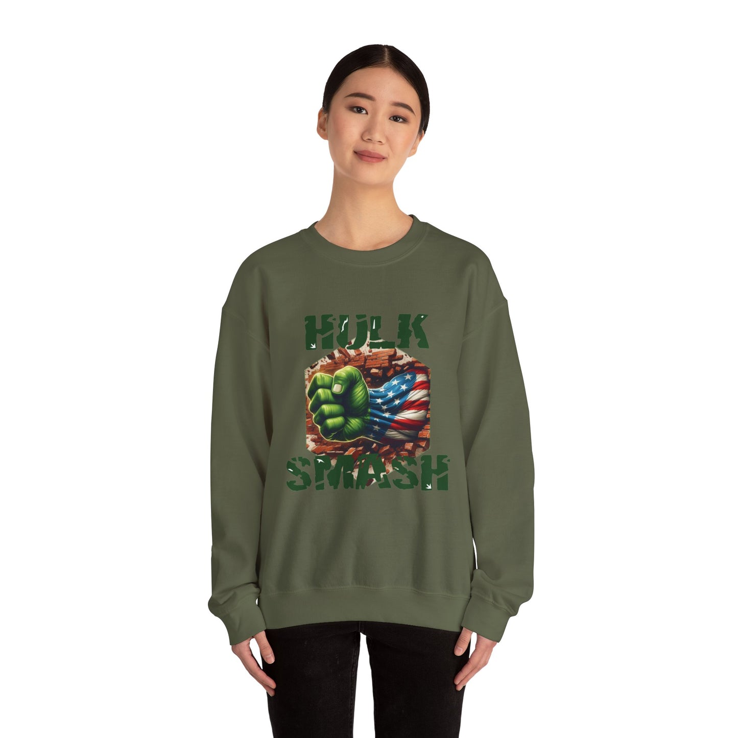 Amerikan Hulk - Unisex Heavy Blend™ Crewneck Sweatshirt