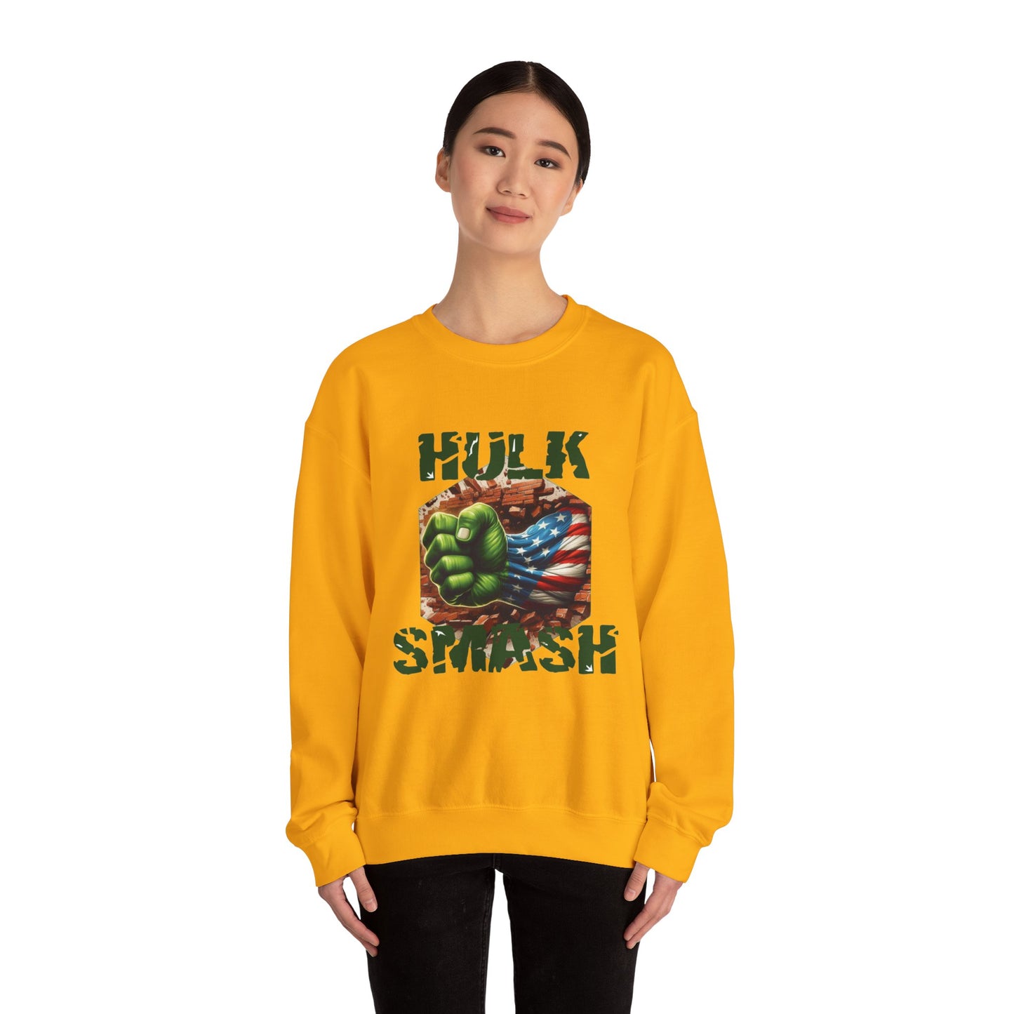 Amerikan Hulk - Unisex Heavy Blend™ Crewneck Sweatshirt