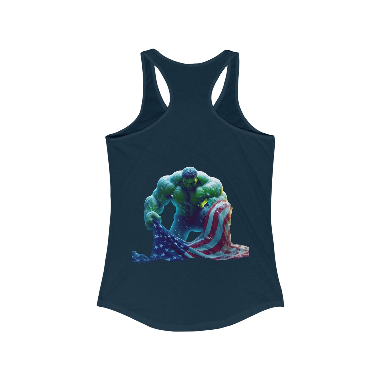 AmeriKan Hulk Smash! - Women's Ideal Racerback Tank