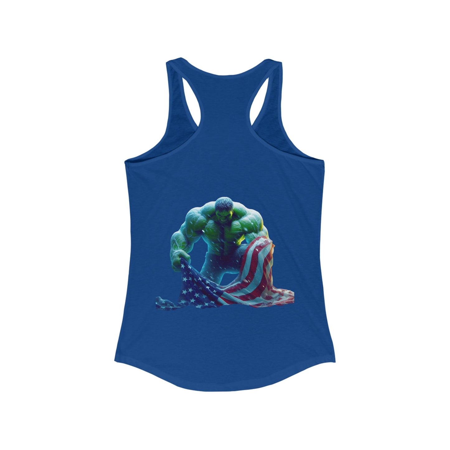 AmeriKan Hulk Smash! - Women's Ideal Racerback Tank