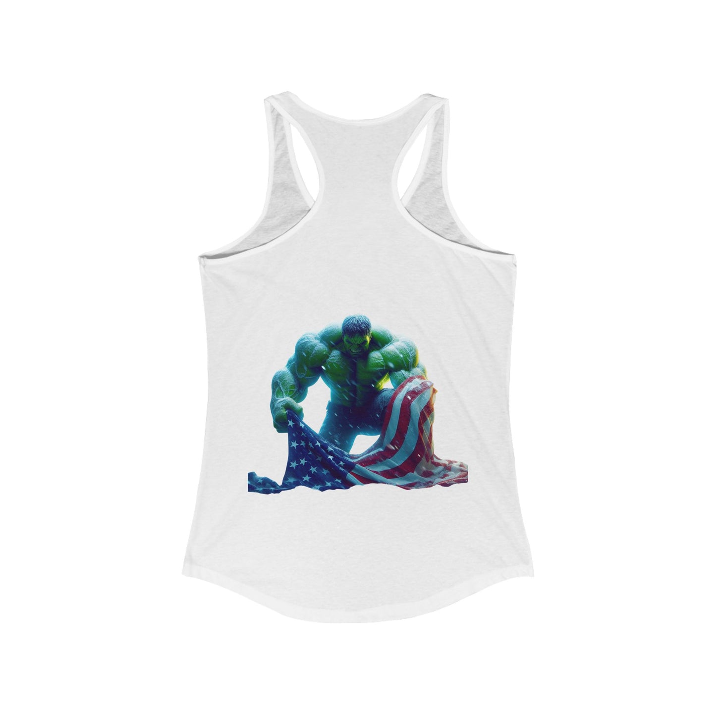 AmeriKan Hulk Smash! - Women's Ideal Racerback Tank