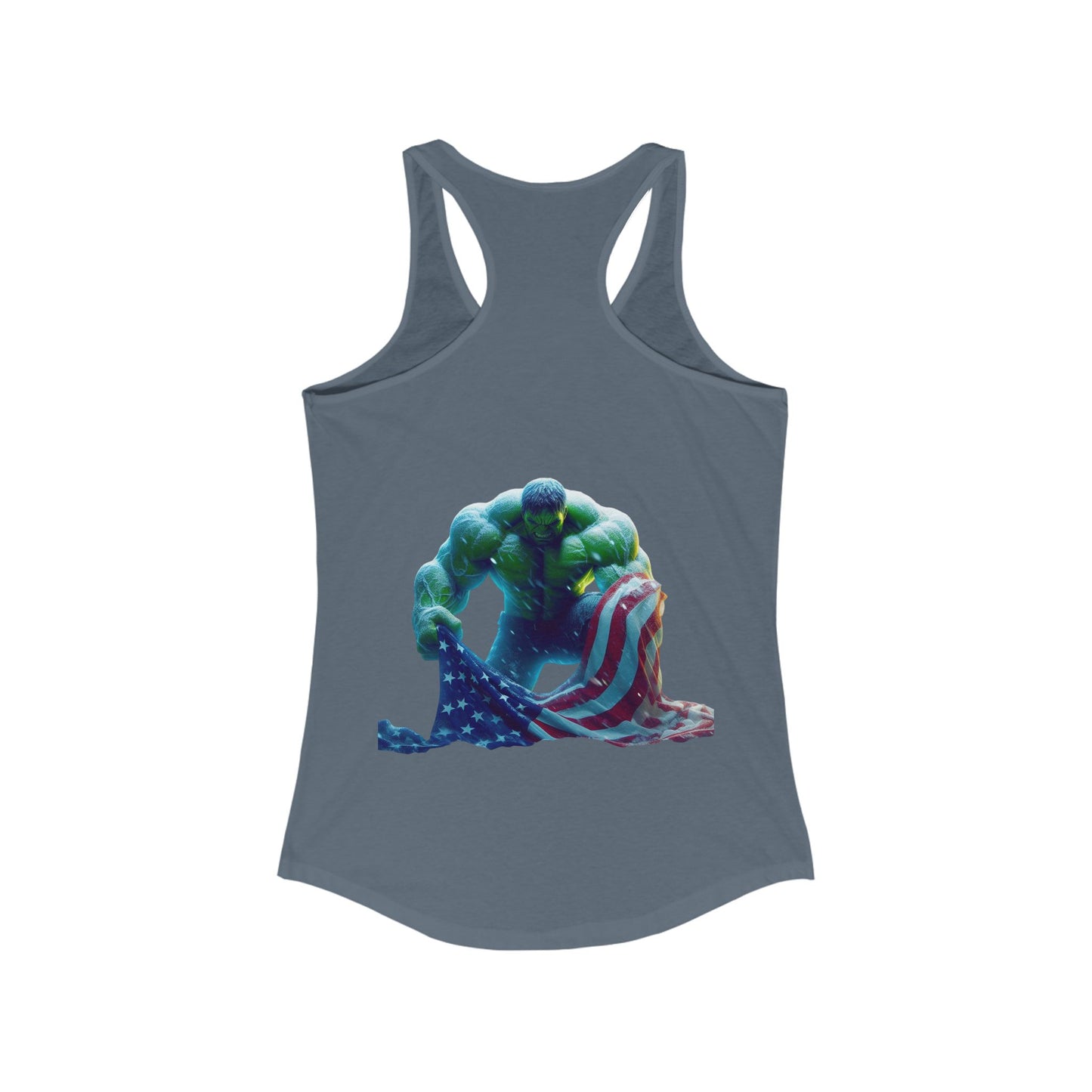 AmeriKan Hulk Smash! - Women's Ideal Racerback Tank