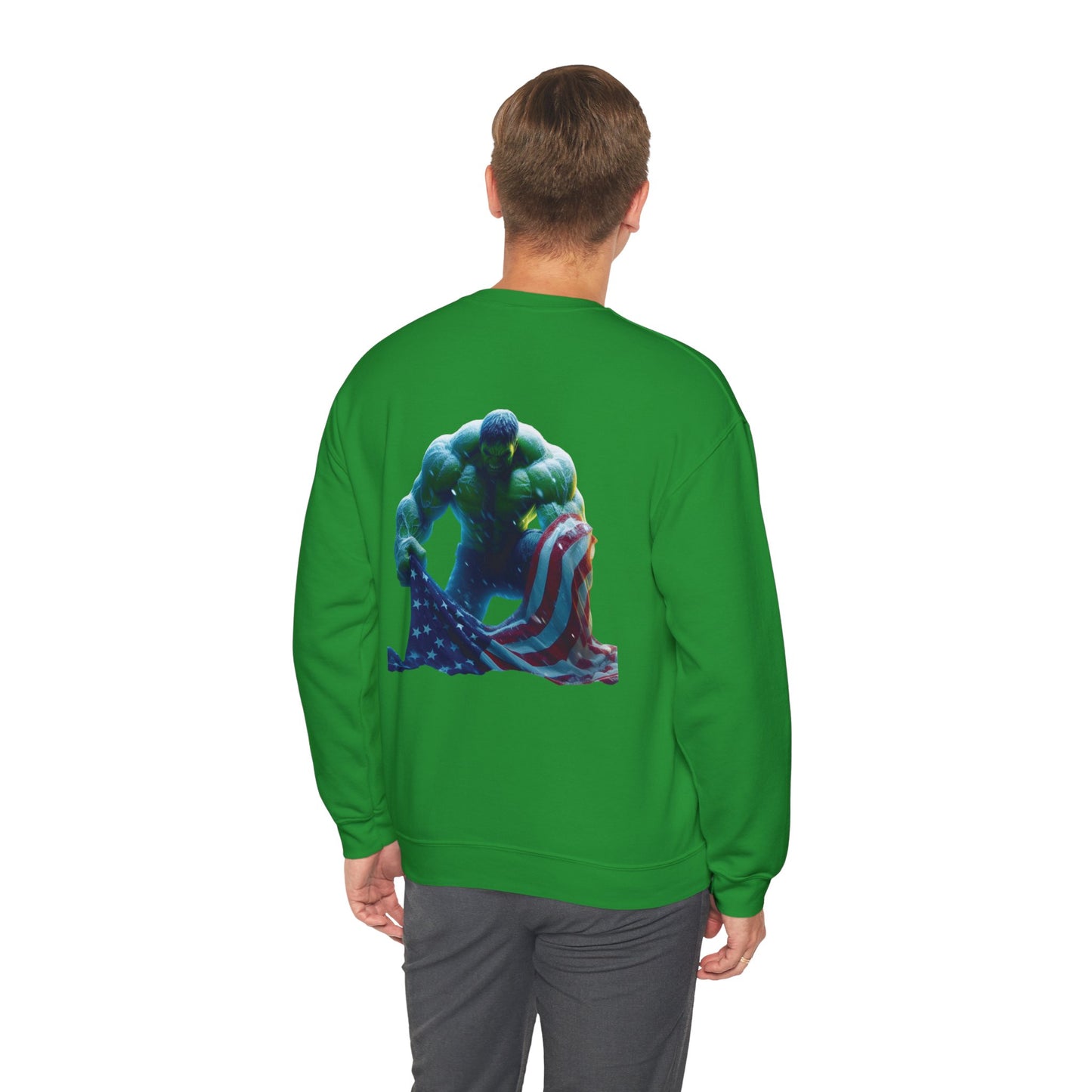 Amerikan Hulk - Unisex Heavy Blend™ Crewneck Sweatshirt