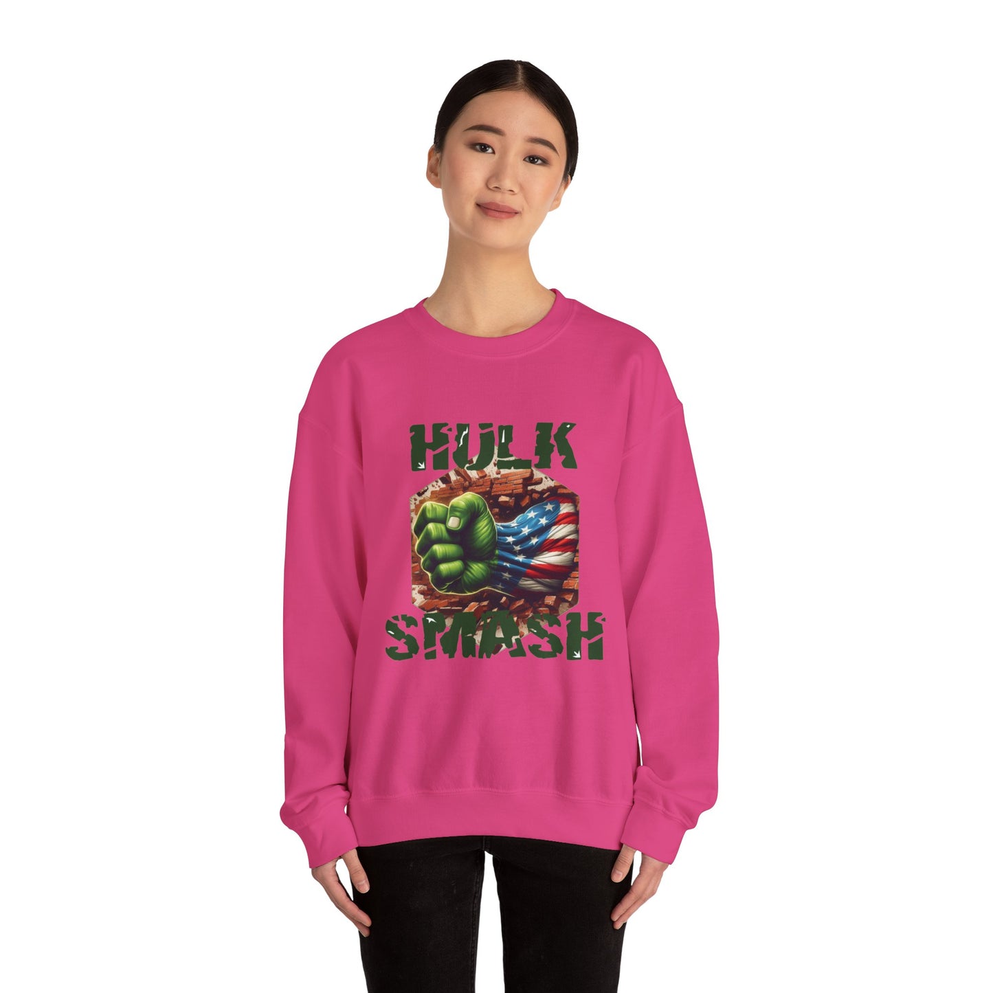 Amerikan Hulk - Unisex Heavy Blend™ Crewneck Sweatshirt