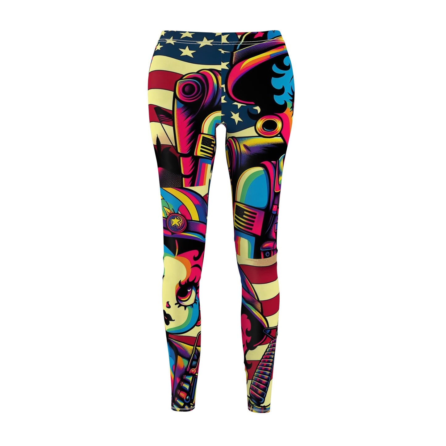 Leggings - Betty Boop Soldier Print