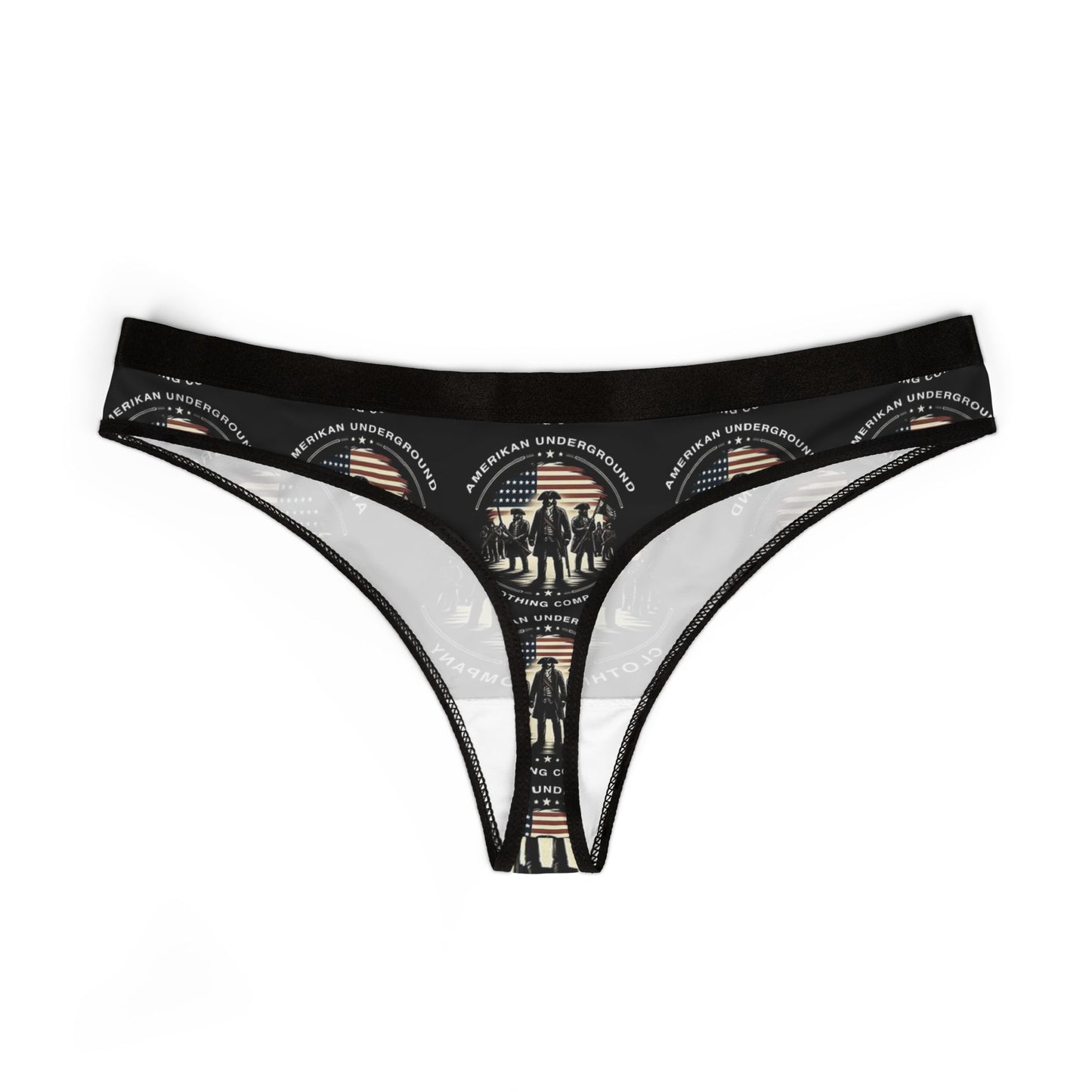 Amerikan Underground Official Logo Thong