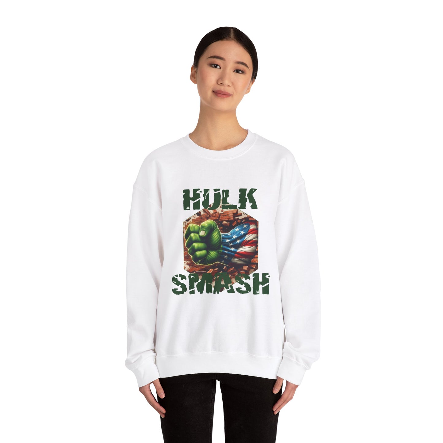 Amerikan Hulk - Unisex Heavy Blend™ Crewneck Sweatshirt