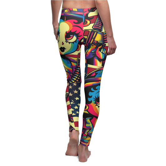 Leggings - Betty Boop Soldier Print
