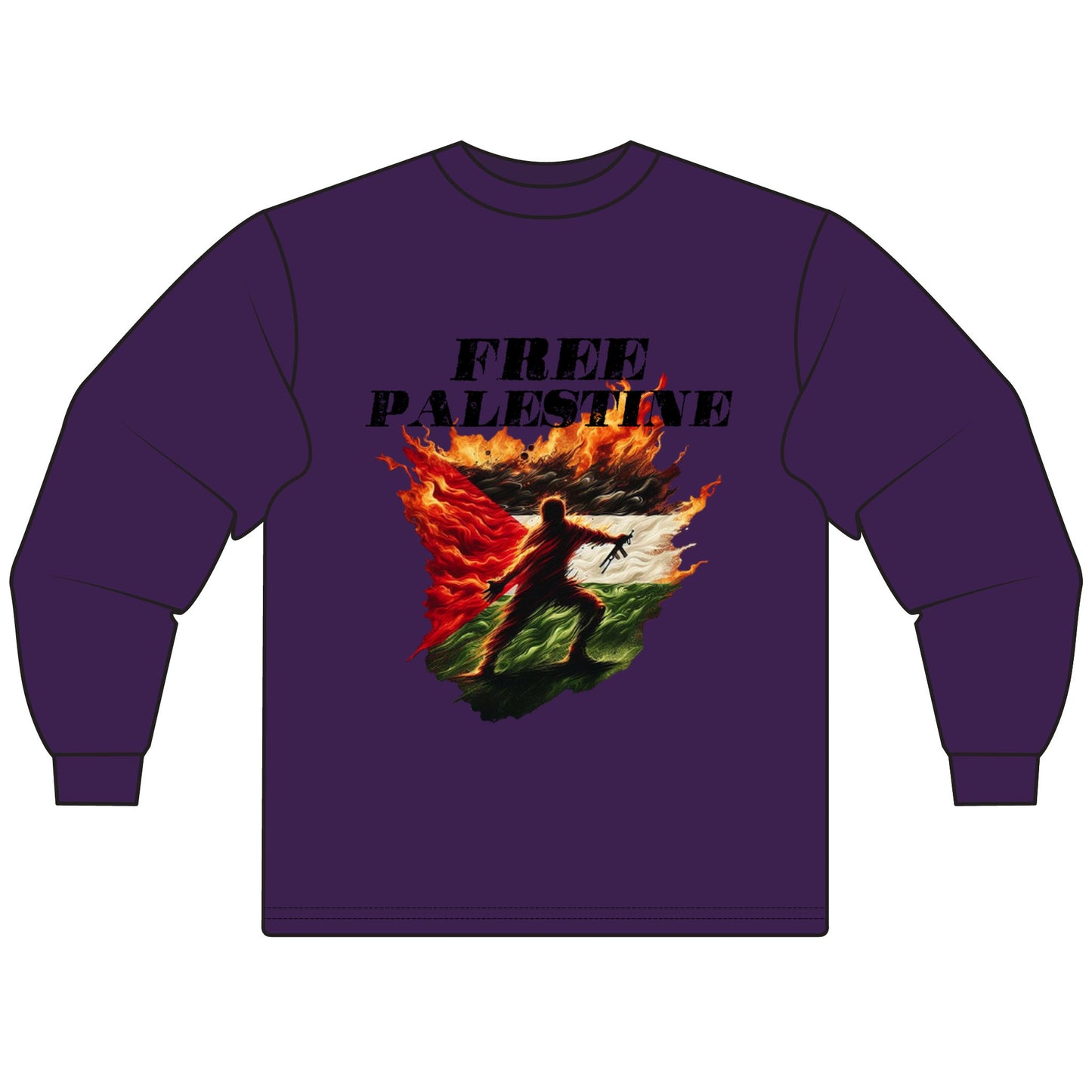 Unknown Casualty Free Palestine Sweat Shirt