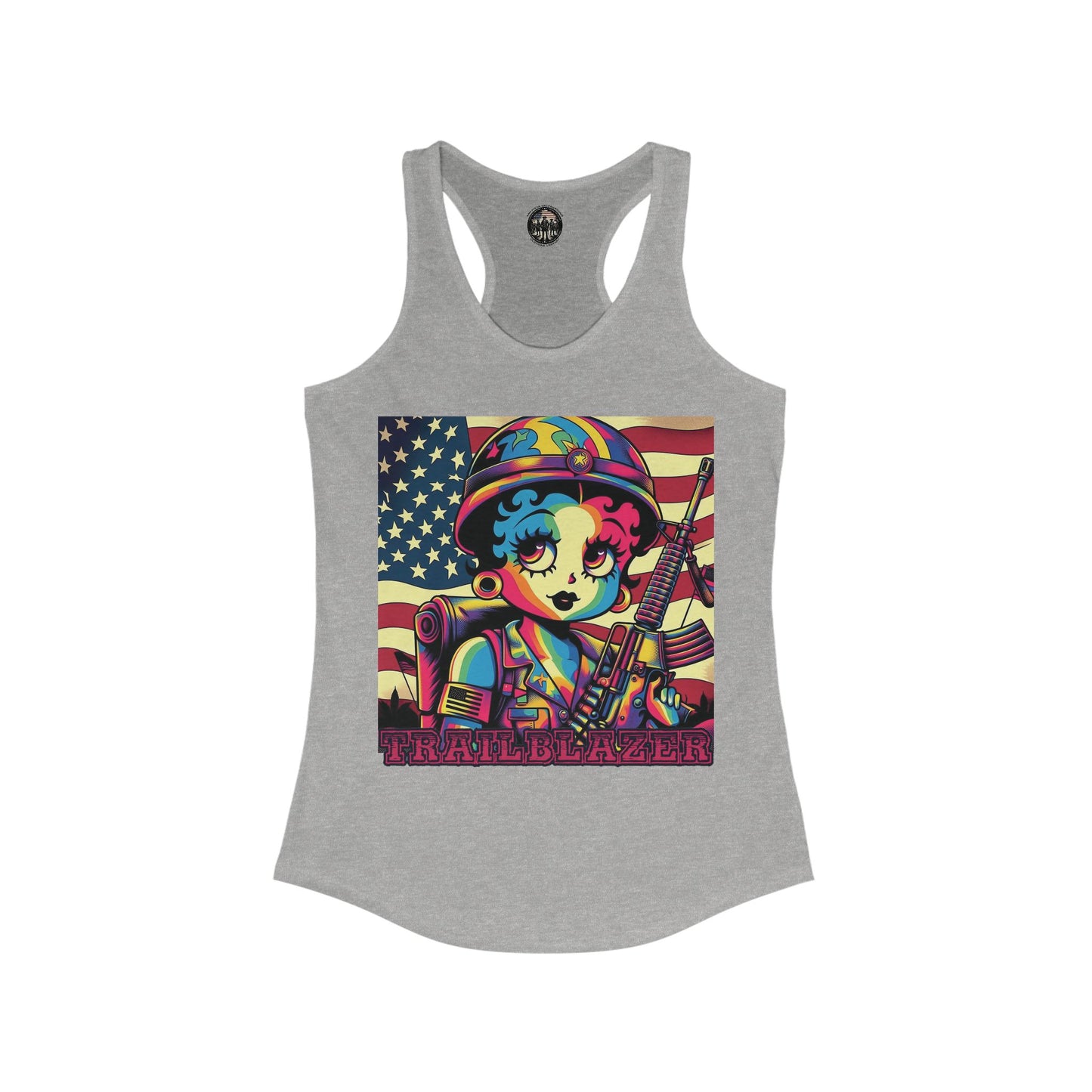 Betty Boop Suffragette  Racerback Tank