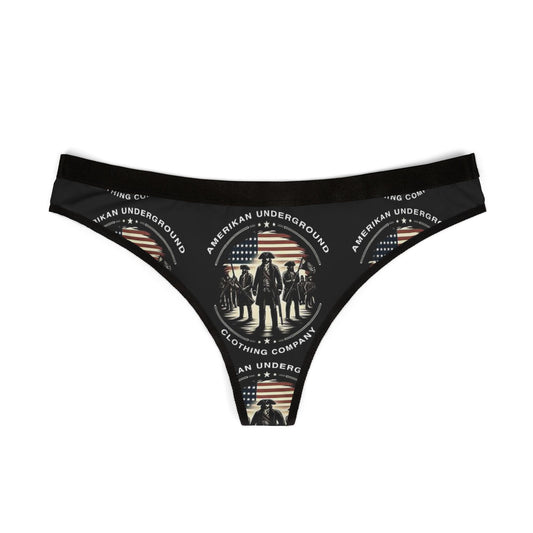 Amerikan Underground Official Logo Thong