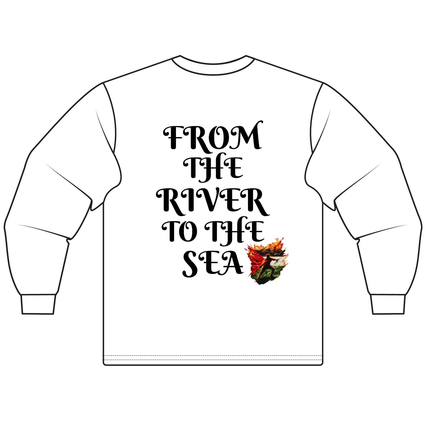Unknown Casualty Free Palestine Sweat Shirt
