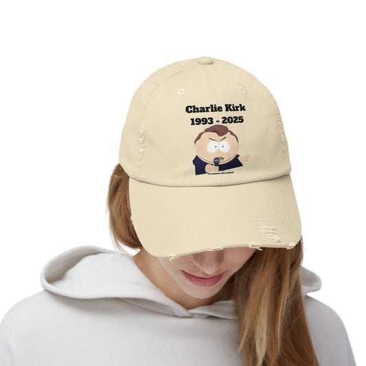 Charlie Kirk Master Debater - Distressed Hat