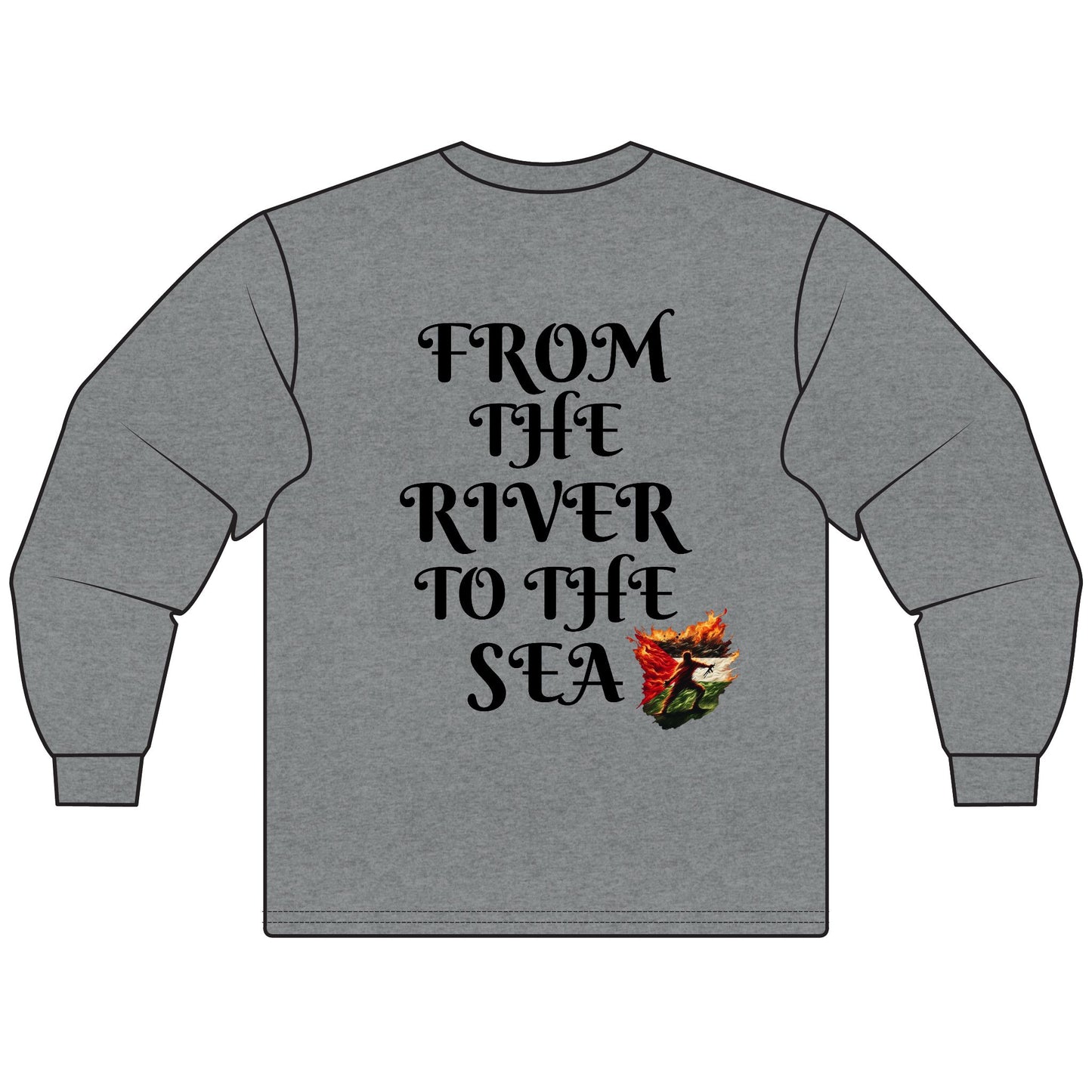 Unknown Casualty Free Palestine Sweat Shirt