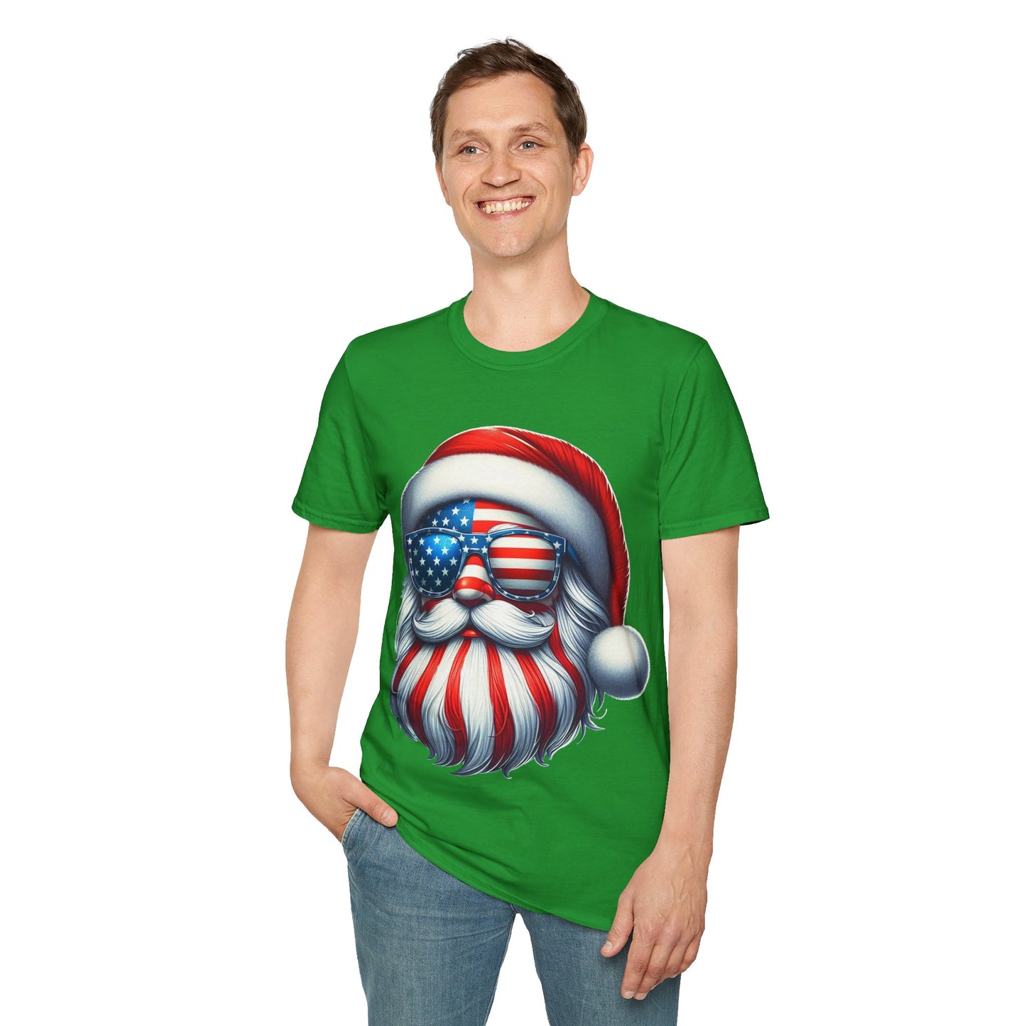 Amerikan Santa - Unisex Softstyle T-Shirt