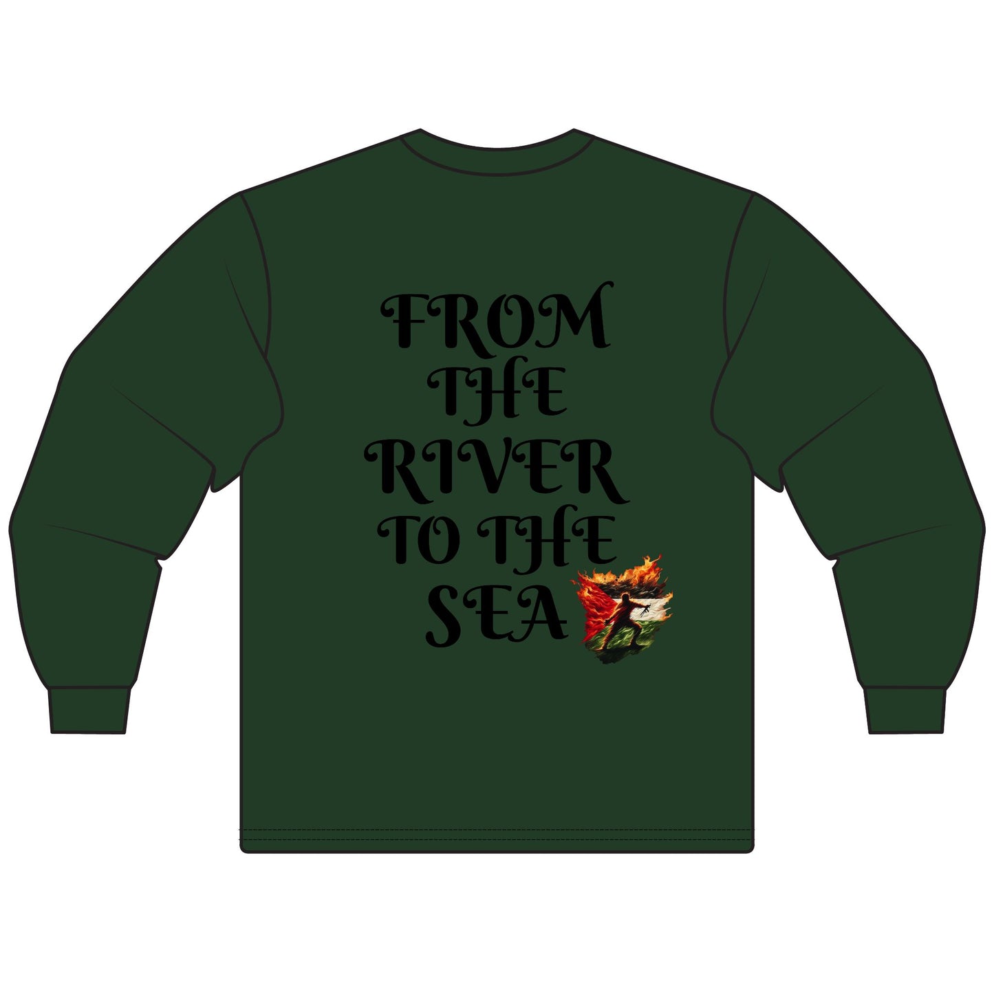 Unknown Casualty Free Palestine Sweat Shirt