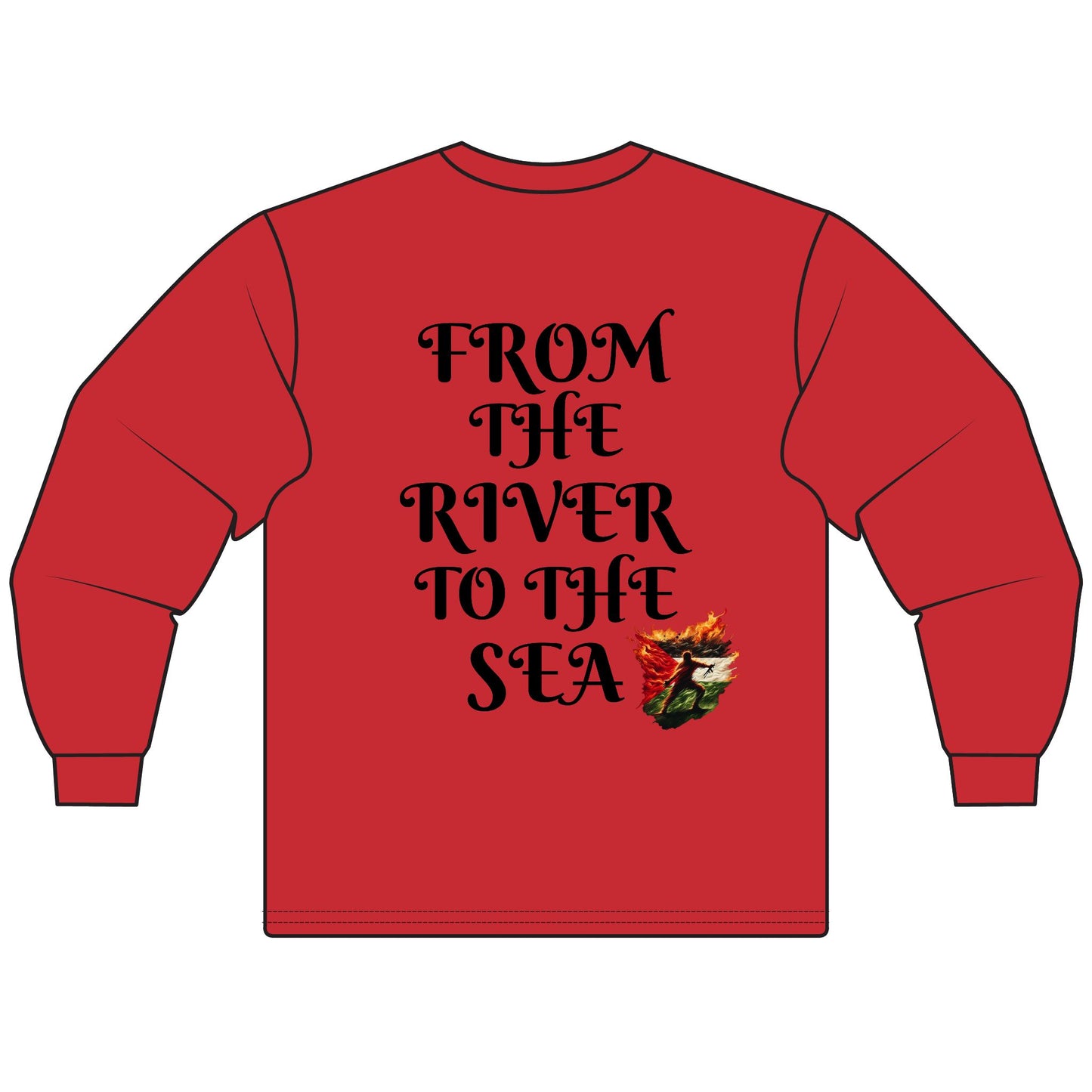 Unknown Casualty Free Palestine Sweat Shirt