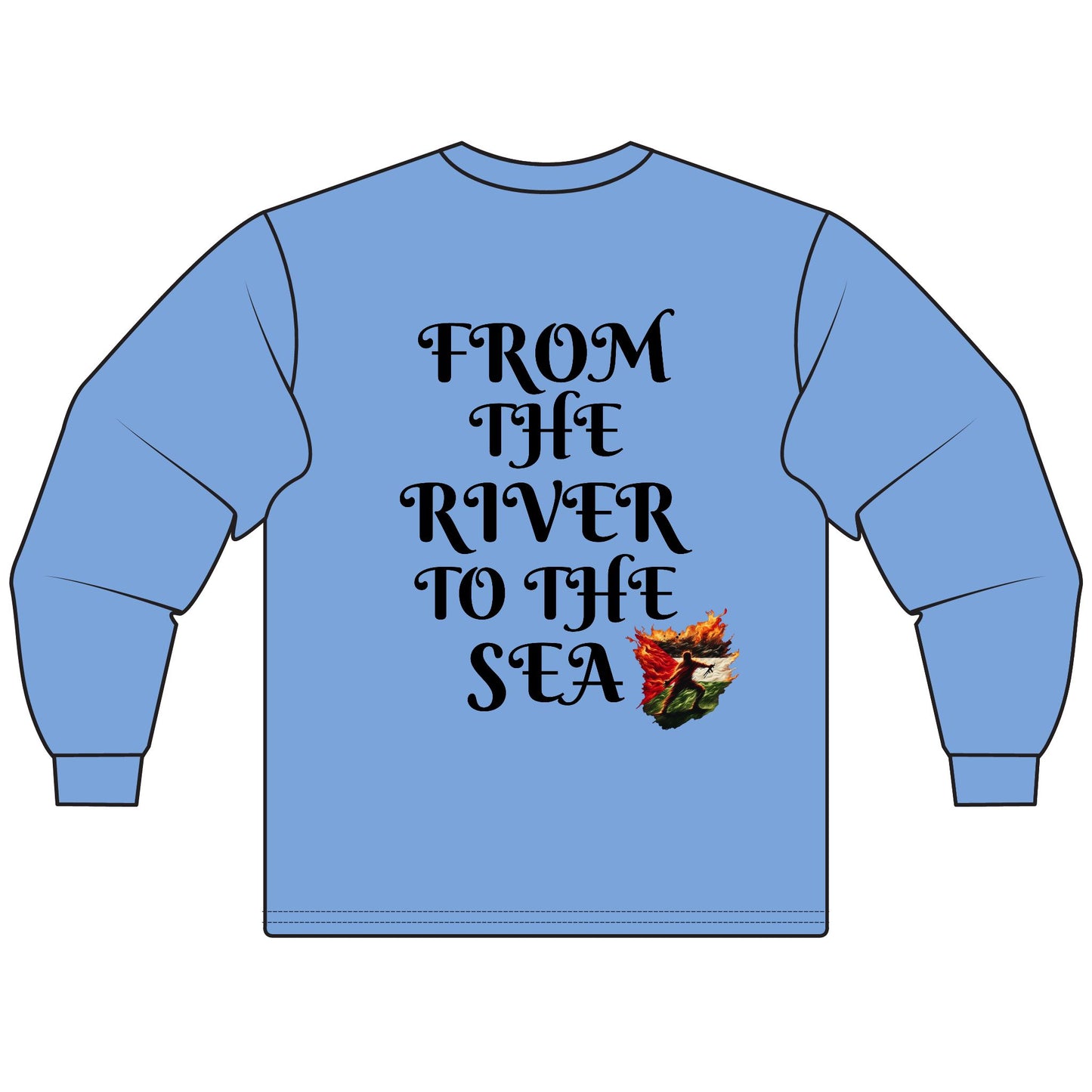 Unknown Casualty Free Palestine Sweat Shirt