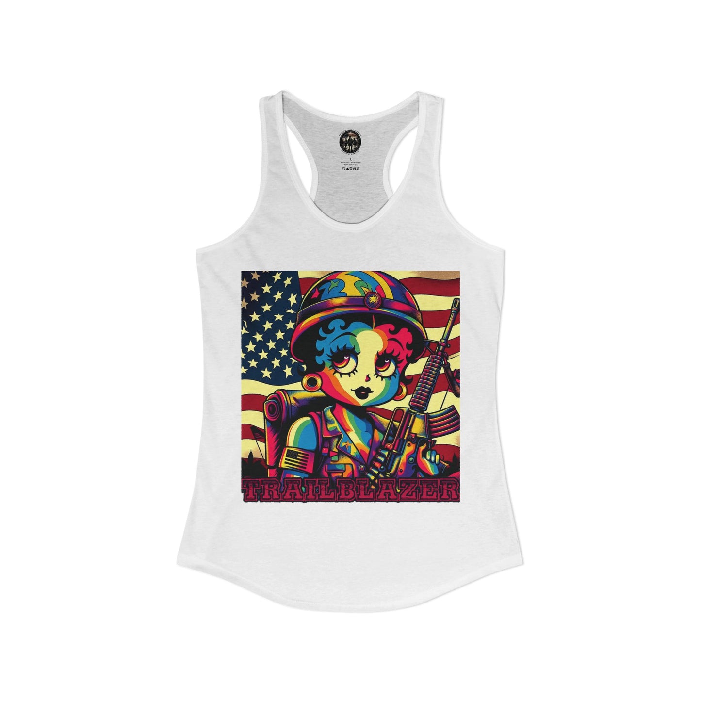 Betty Boop Suffragette  Racerback Tank