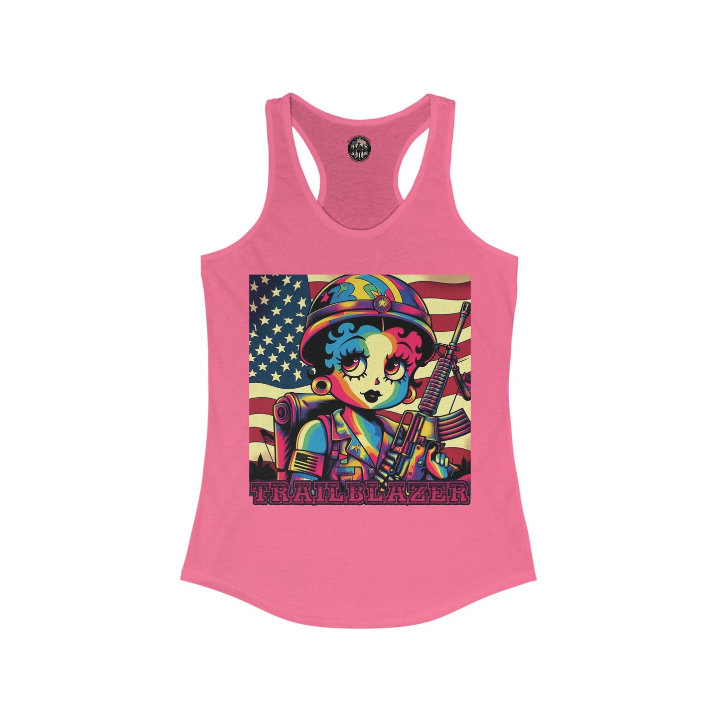 Betty Boop Suffragette  Racerback Tank