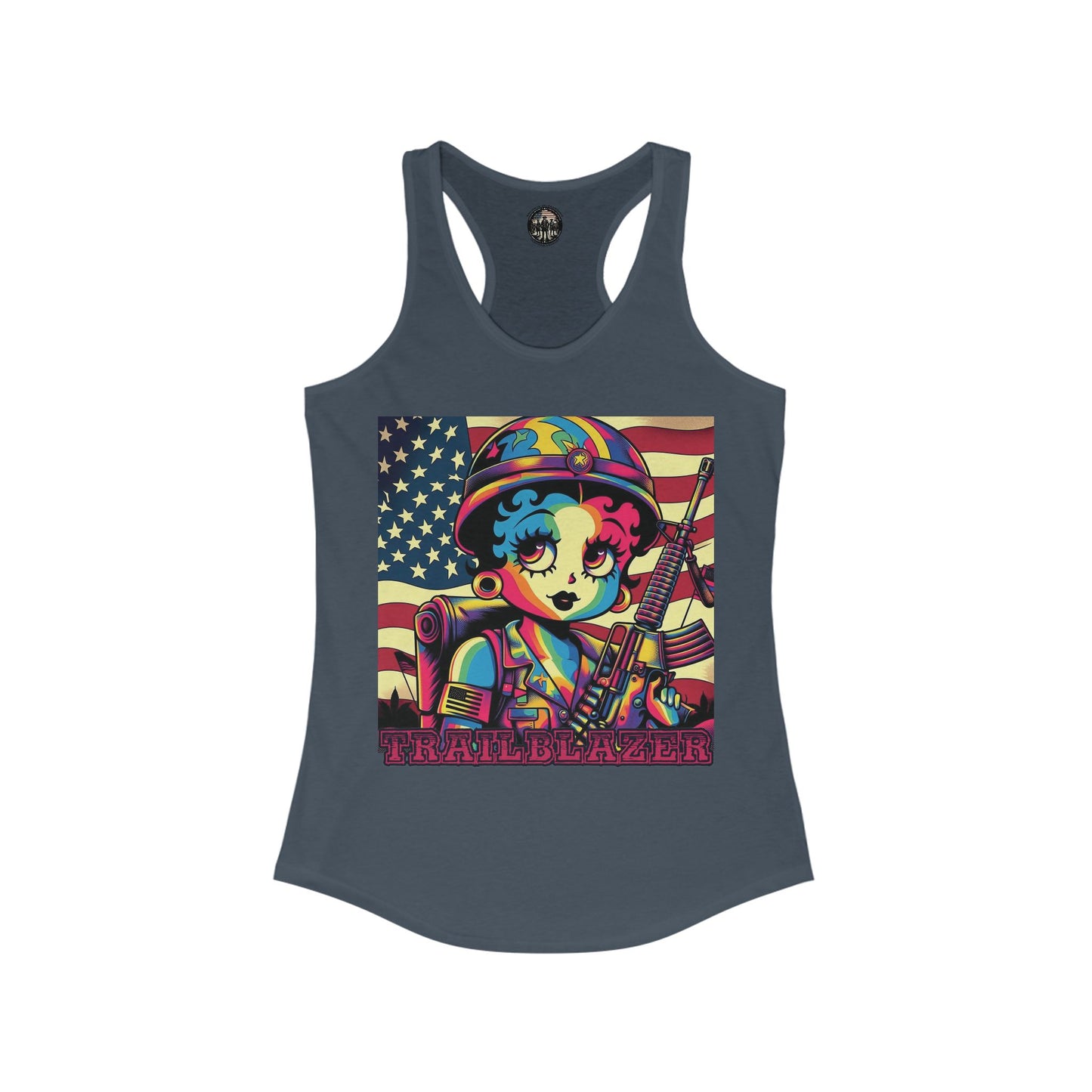 Betty Boop Suffragette  Racerback Tank