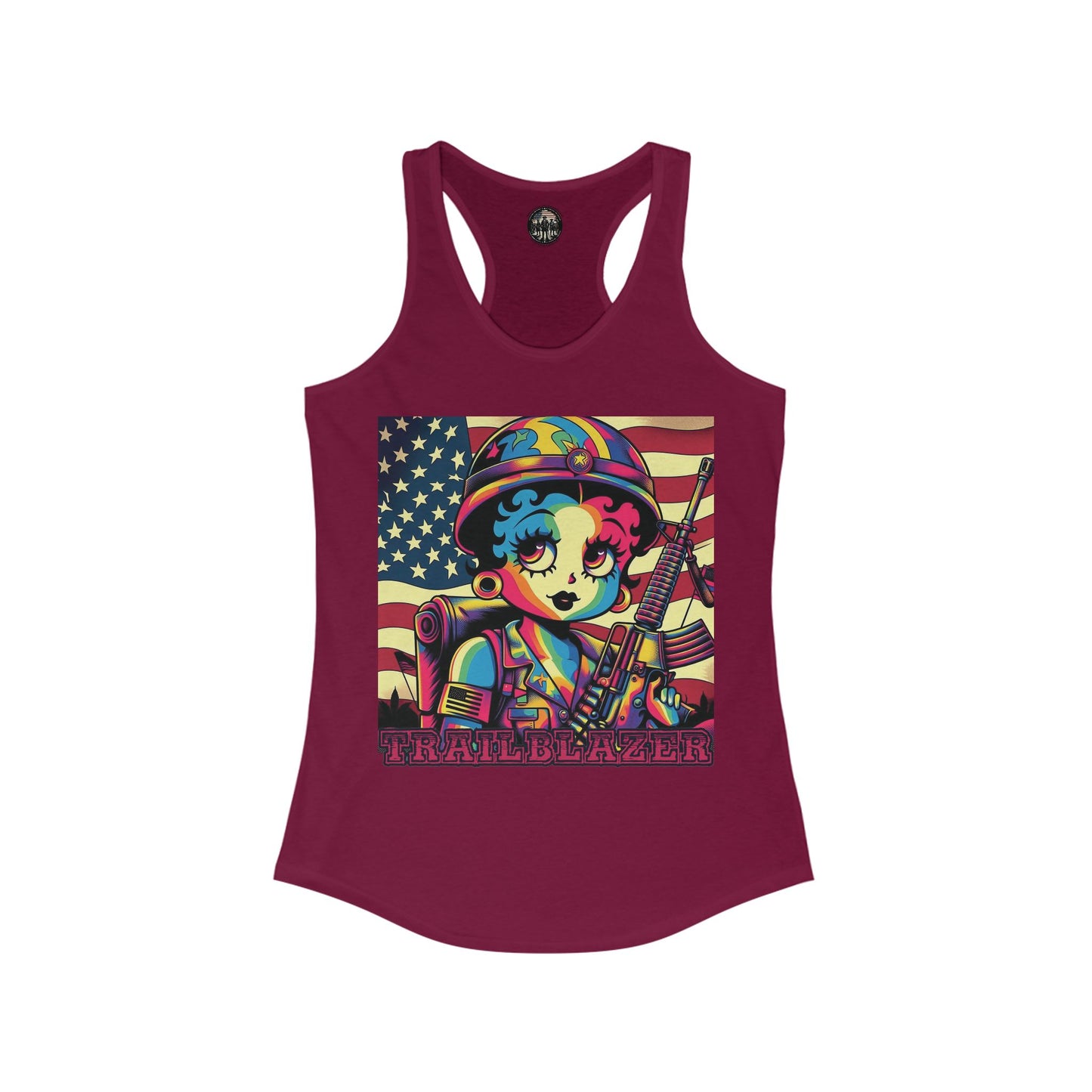 Betty Boop Suffragette  Racerback Tank