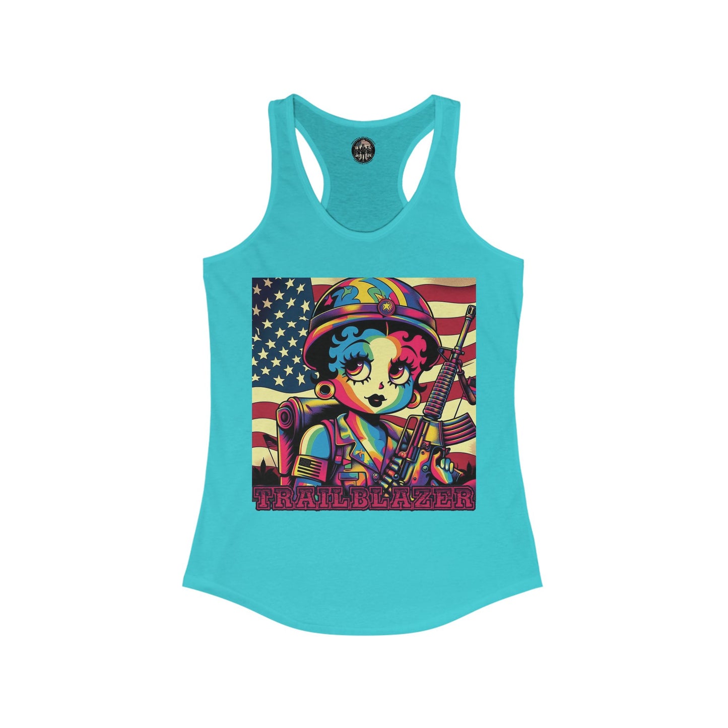 Betty Boop Suffragette  Racerback Tank