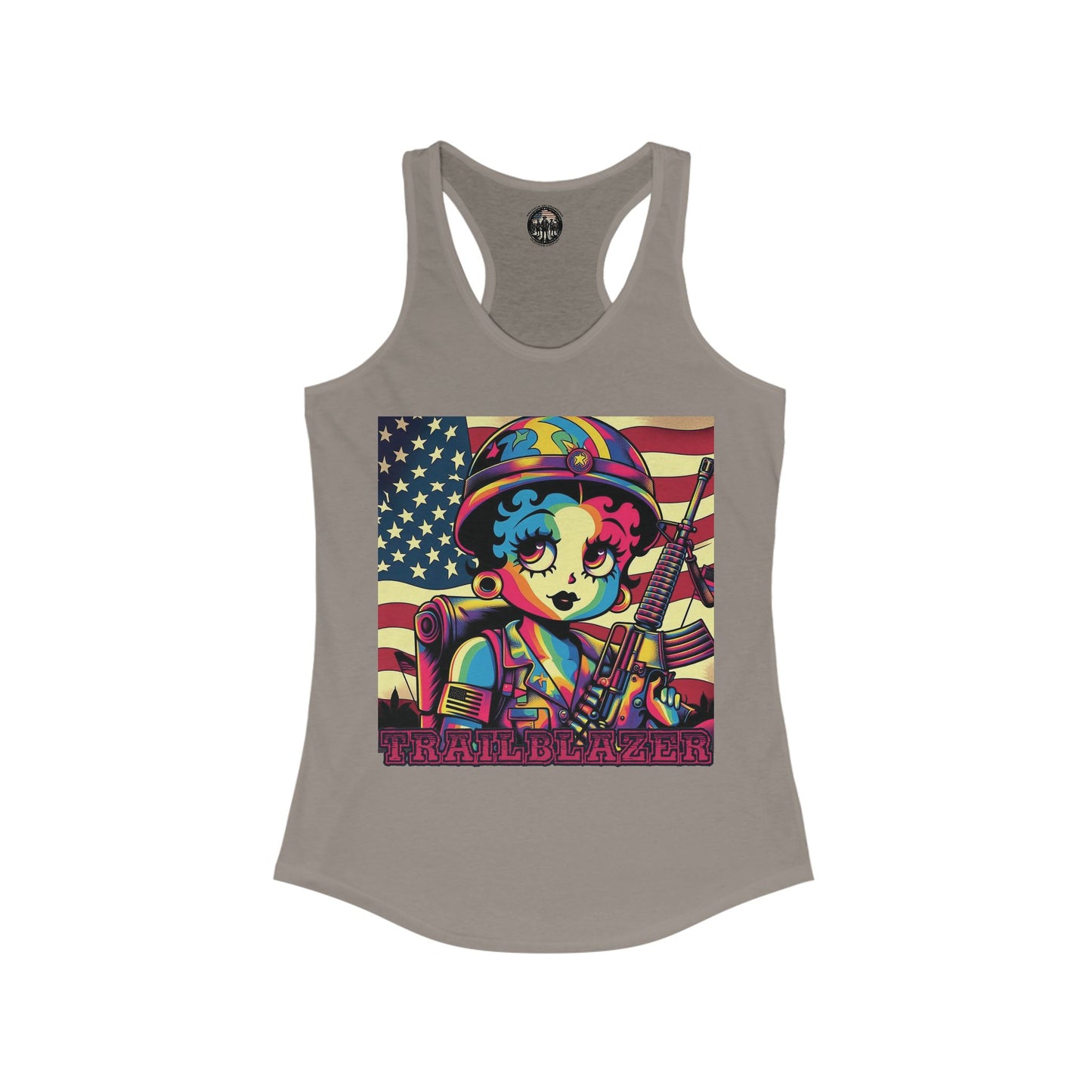 Betty Boop Suffragette  Racerback Tank