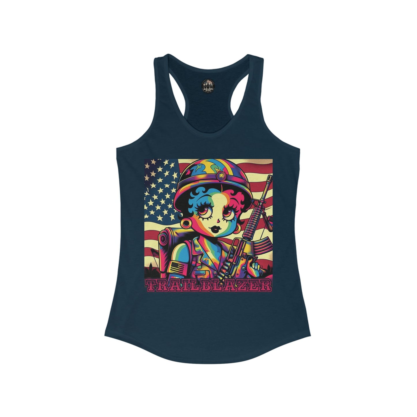 Betty Boop Suffragette  Racerback Tank
