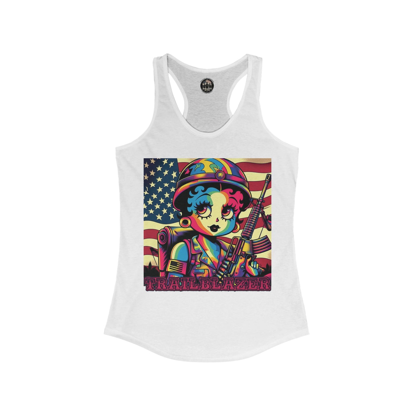 Betty Boop Suffragette  Racerback Tank