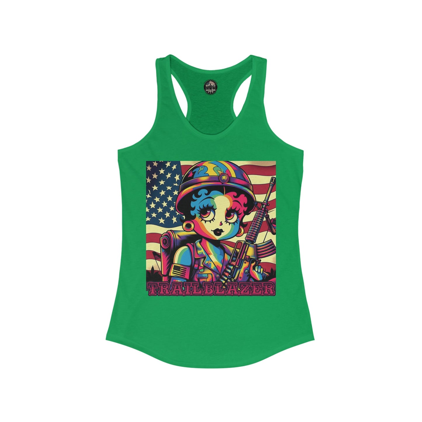 Betty Boop Suffragette  Racerback Tank