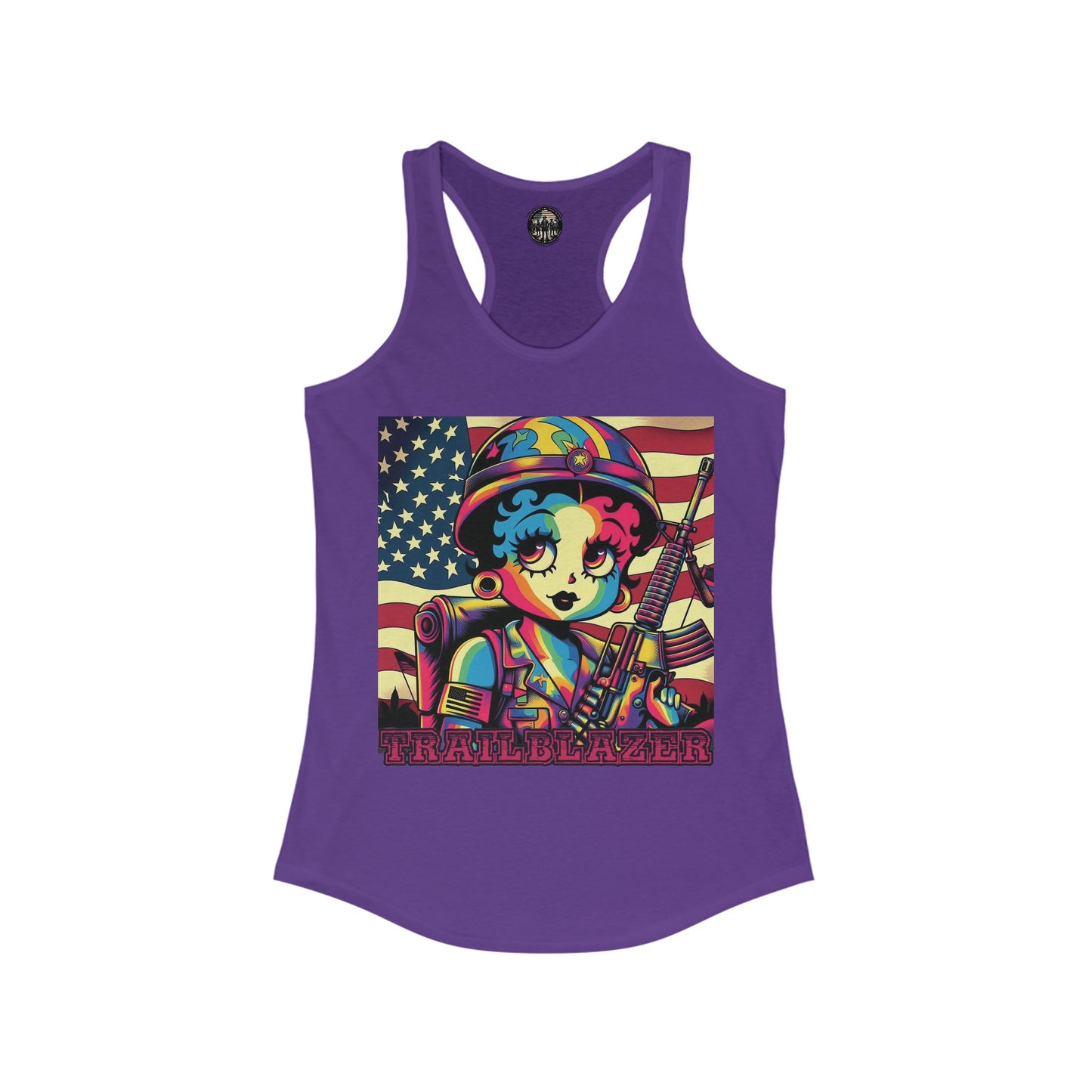 Betty Boop Suffragette  Racerback Tank